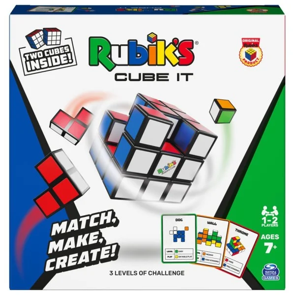 Spin Master Games - Rubik's Game Cube It - 6063267-T